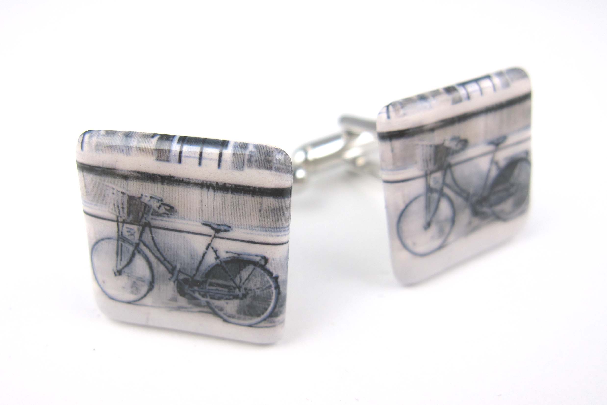 View Bikes in Cambridge cufflinks